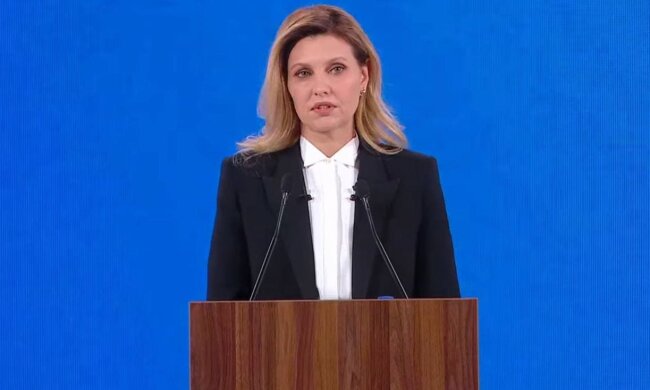 Елена Зеленская. Фото: скриншот Youtube-видео