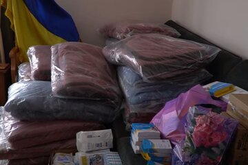 Гуманітарна допомога. Фото: скріншот YouTube-відео