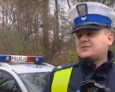 Полиция Польши. Фото: скриншот видео