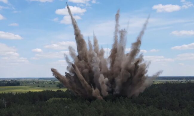 Взрыв. Фото: скриншот YouTube-видео