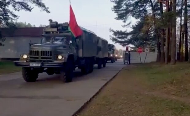 Білоруські військові. Фото: Telegram скрін