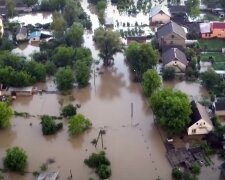 Наводнение в западной Украине. Фото: скрин youtube
