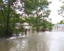 Наводнение на Закарпатье. Фото: скриншот YouTube