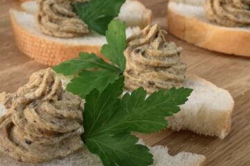 Грибной паштет. Фото: скриншот YouTube