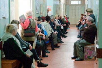 Очередь в поликлинике