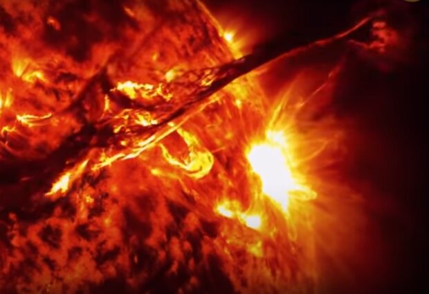 Солнечная активность. Фото: скриншот YouTube-видео