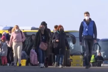 Беженцы из Украины. Фото: скриншот YouTube-видео