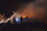 Ликвидация пожара. Фото: скриншот Youtube-видео