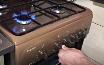 Газова плита. Фото: скріншот Youtube-відео