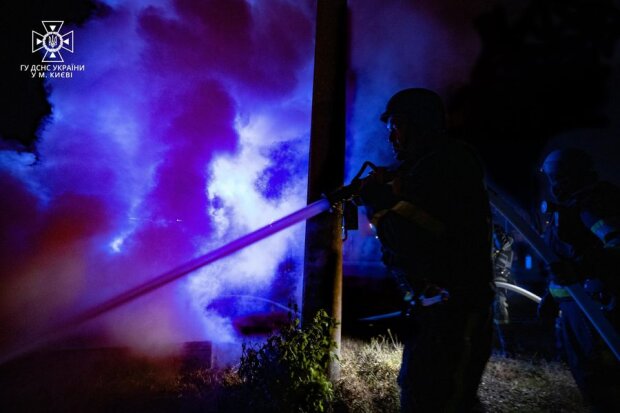 Пожар. Фото: ГСЧС Украины
