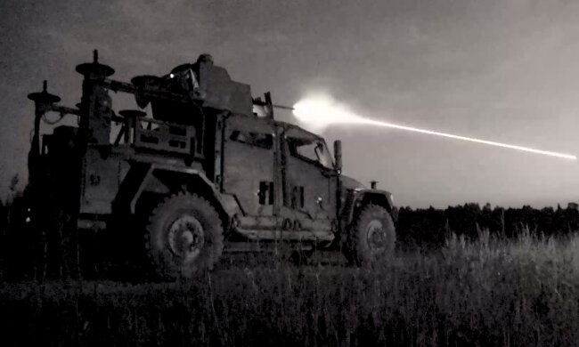 Бронеавтомобіль "Husky". Фото: Telegram