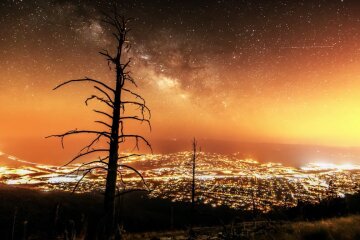 Звездное небо. Фото: YouTube, скрин