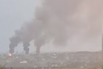 Вибух. Фото: скріншот YouTube-відео