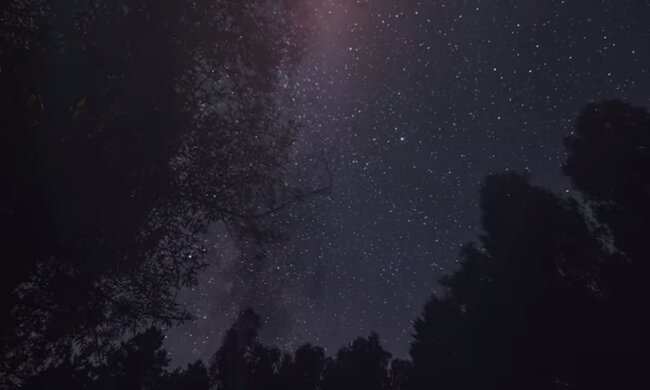 Звездное небо. Фото: скриншот YouTube-видео