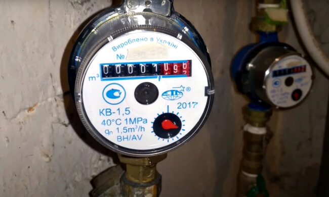 Счетчик воды. Фото: скриншот YouTube-видео.