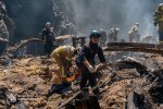 Последствия удара БпЛА по логистическому хабу Укрпочты в Харькове, июнь 2026