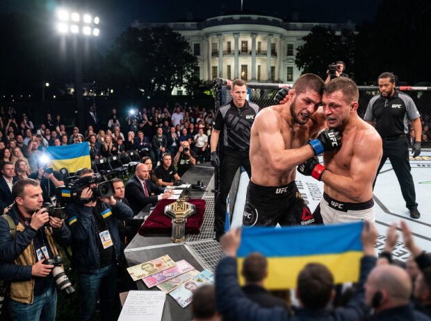 UFC октагон бій чемпіон