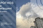 Мінлива хмарність над Києвом, 31 травня