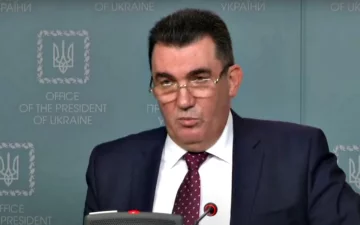 Алексей Данилов. Фото: скриншот YouTube-видео.