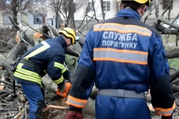 В столице объявлено штормовое предупреждение. Фото: YouTube
