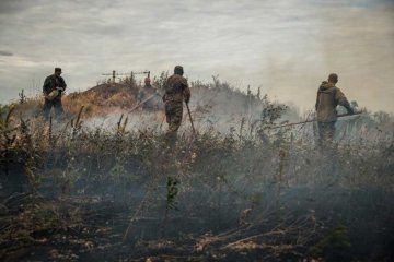 Пекло на позициях ВСУ: подробности масштабного пожара в зоне ООС
