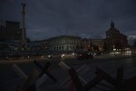Киев без света. Фото: Telegram