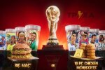 МакМеню з футбольними склянками до ЧС-2026 в McDonald's Україна
