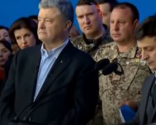 Порошенко и Зеленский. Фото: скриншот YouTube.