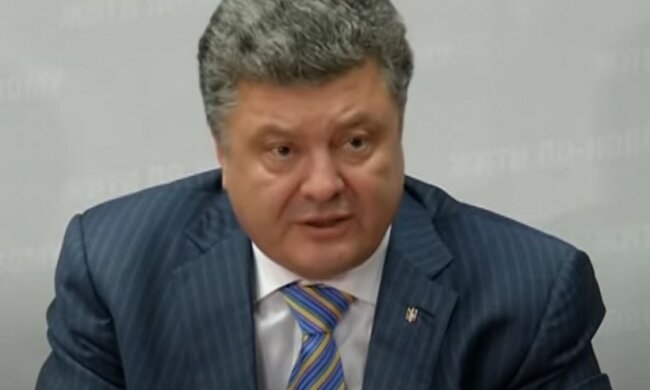Петр Порошенко. Фото: скриншот YouTube