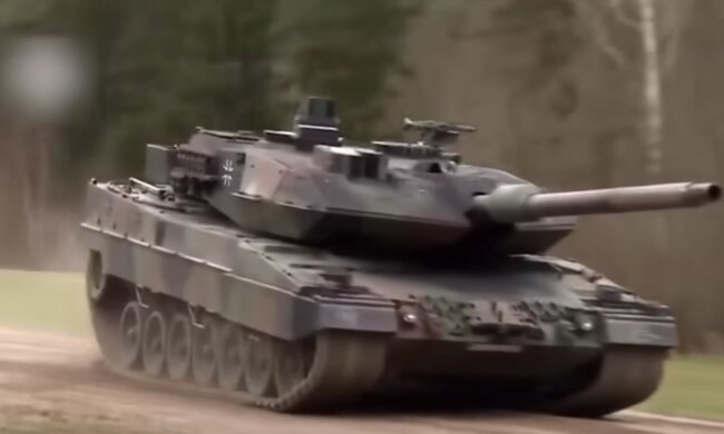 Танк Leopard. Фото: скріншот YouTube-відео