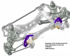 Иллюстрация коррозии заднего подрамника Honda, вызвавшая масштабный отзыв авто