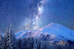 Звездная ночь. Фото: скриншот YouTube-видео