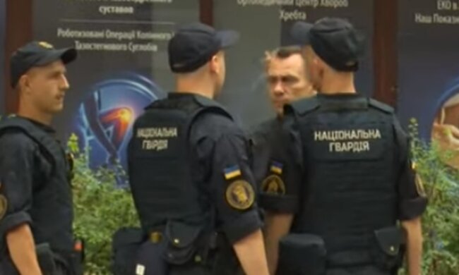 Сотрудники Нацгвардии Украины. Фото: скриншот Youtube-видео