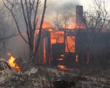 На Житомирщине выгорело уже несколько сел. Фото: скриншот YouTube