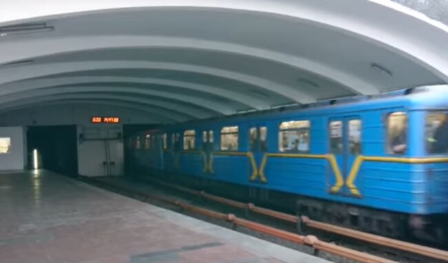 Метрополитен Киева. Фото: скриншот YouTube