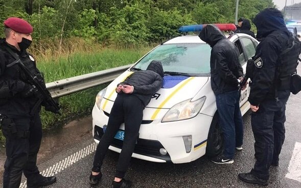 Перестрелка в Броварах. Фото: скриншот YouTube.