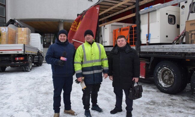 Подол получил генераторы благодаря поддержке УГКЦ и польским друзьям