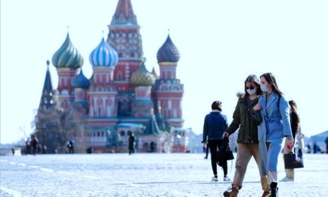 Коронавирус в России. Фото: aa.com.tr