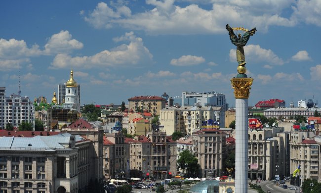 Киев засняли в очередной рекламе
