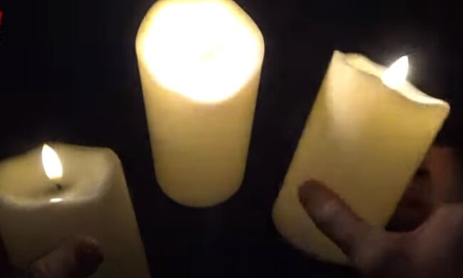 Свечи. Фото: скриншот YouTube-видео