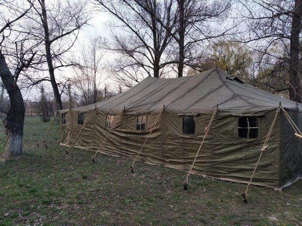 Армейские палатки развернули по всей Днеропетровщине: что происходит, подробности