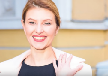Елена Зеленская, источник: YouTube