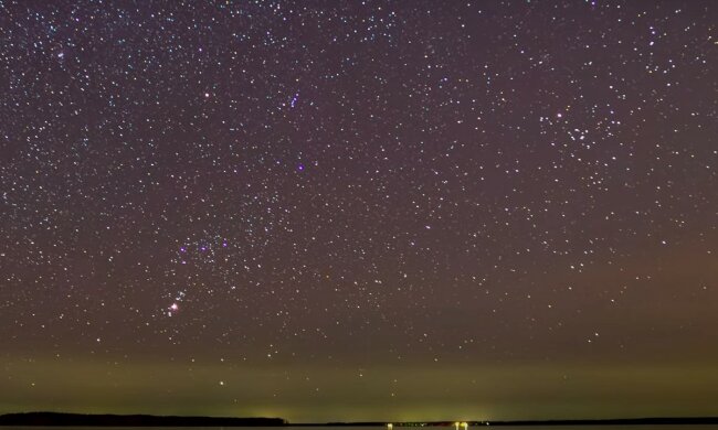 Звездное небо. Фото: скриншот YouTube-видео