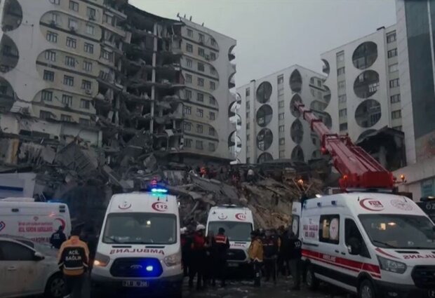 Последствия землетрясения в Турции. Фото: скриншот YouTube-видео