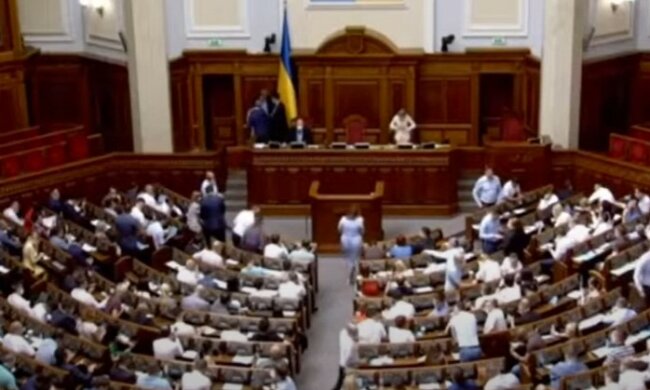 Верховная Рада. Фото: скриншот youtube