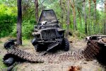 Разбитая техника оккупанта. Фото: Генштаб ВСУ