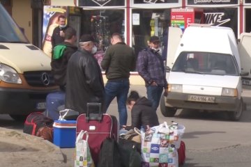 Украинские заробитчане. Фото: скрин Факты