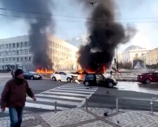 Ракетний удар по Україні. Фото: скріншот YouTube-відео