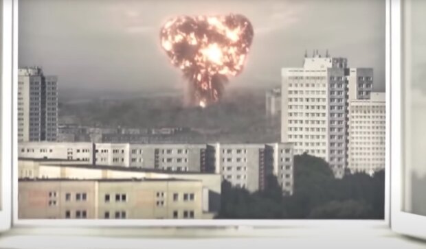 Ядерный взрыв. Фото: YouTube, скрин