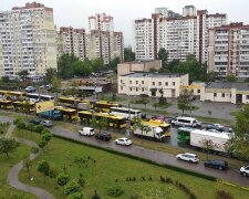 Киев застыл, после выхода из карантина: очередь из людей из машин выстроилась на километры